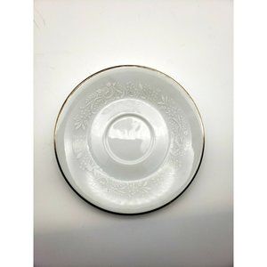 Noritake 6450Q Reina   Saucer with Platinum Rim